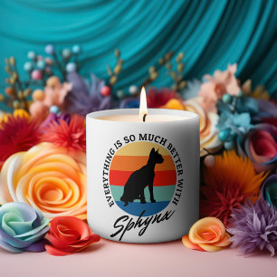 Sphynx Cat Lover Soy Scented Candle