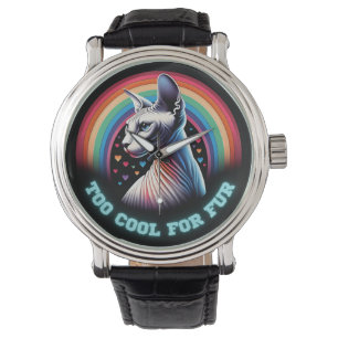 Sphynx Cat Men's Watch