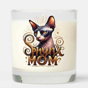 Sphynx Cat Mom Soy Scented Candle