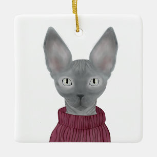 Sphynx Cat Ornament