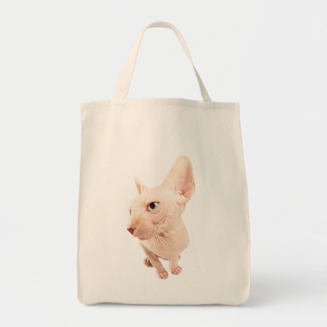 Sphynx Cat Shopping Bag | GoSphynx.com (Front)