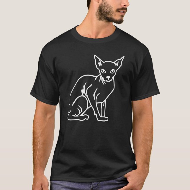 Sphynx cat T-Shirt (Front)