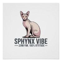 Sphynx Cat Vibe Under Sunlight Art