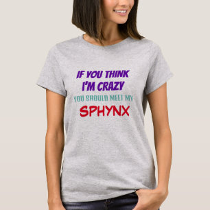 Sphynx Cat Women's T-shirt Crazy Funny