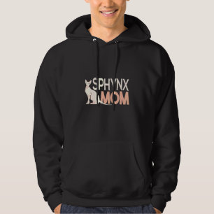 Sphynx Hairless Cat Mom Hoodie