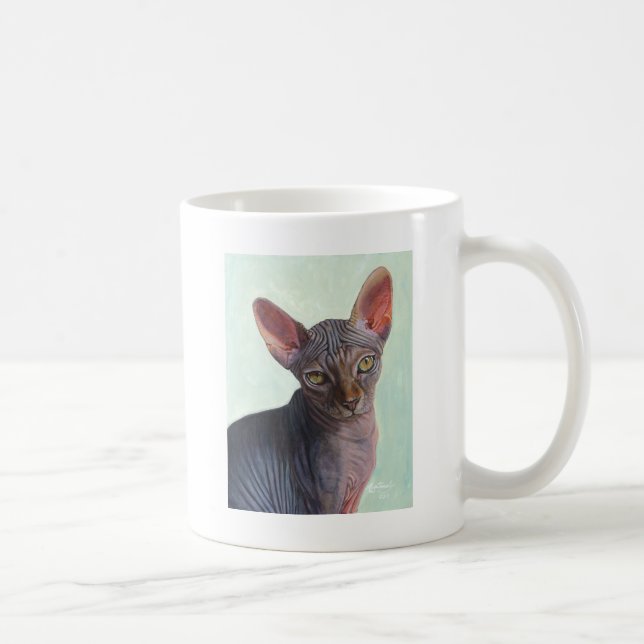 Sphynx Sphinx Cat Cats Sunitha Coffee Mug (Right)