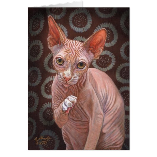 Sphynx Sphinx Cat Jack Cards (Front)
