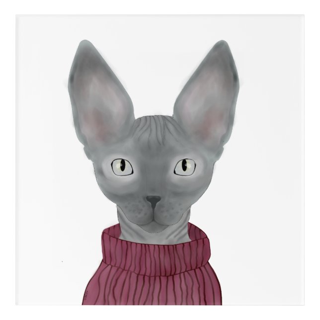 Sphynx Sphynx Acrylic Print (Front)