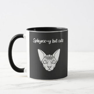 Sphynx-y But Cute for Every Sphynx Cat Lover Mug