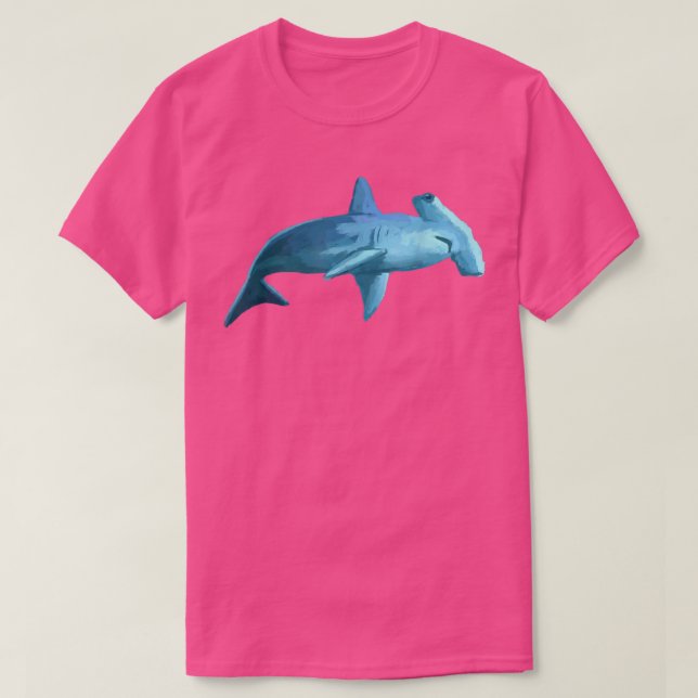Sphyrna Hammerhead Shark TTshirt tee  (Design Front)