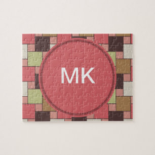 Spice Cabinet Geometric Jigsaw Puzzle