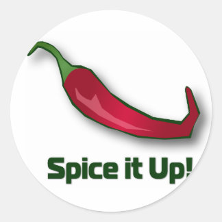 Spice-it-Up Classic Round Sticker