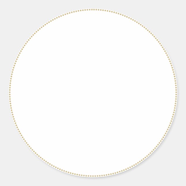 Spice jar dots border blank label seal stickers (Front)