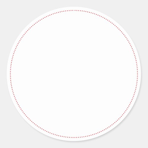 Spice jar red dots border blank round labels