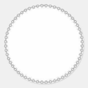 Spice jar whimsical blank round label sticker