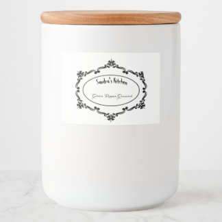 Spice Label for Jar Vintage