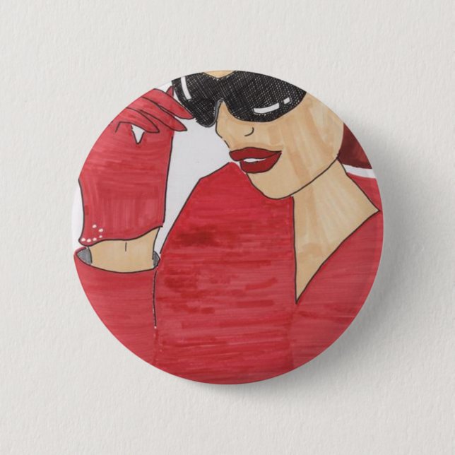 Spice & Lady Button (Front)