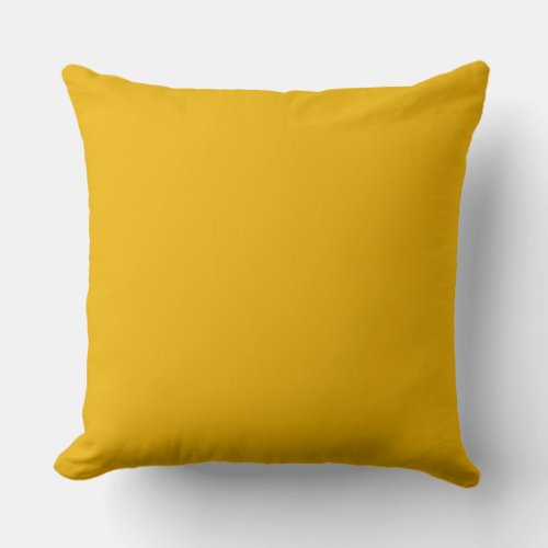 spice mustard yellow pillow