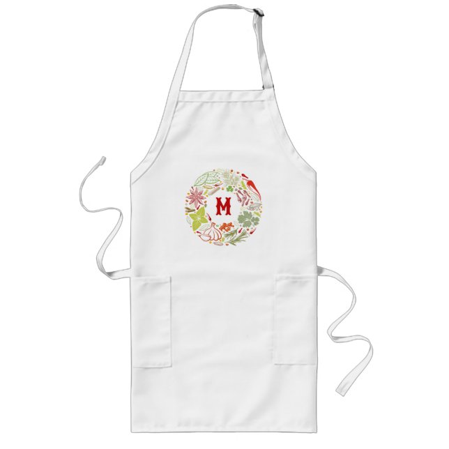 Spice - Personalized Monogram Letter Name Apron (Front)
