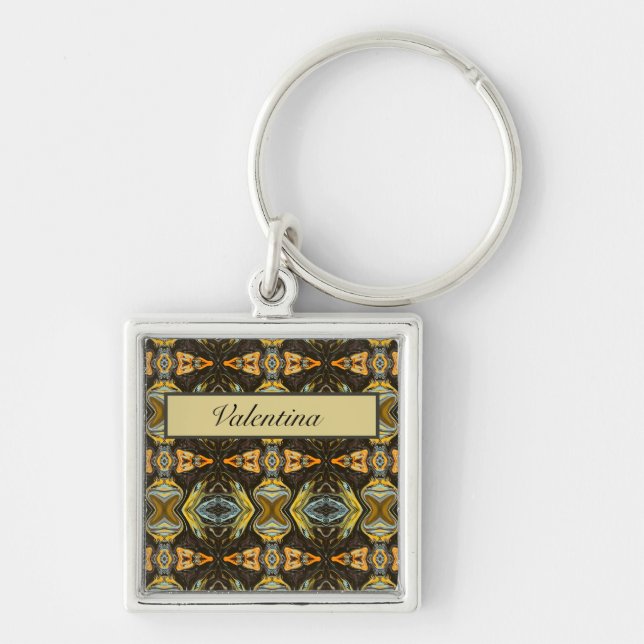 Spice Road, custom Keychain (Front)