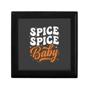 Spice Spice Baby Halloween Retro Typography Design Gift Box