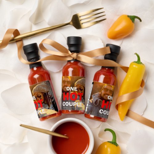 Spice Up Any Event  One Hot Couple Wedding Photo Hot Sauces