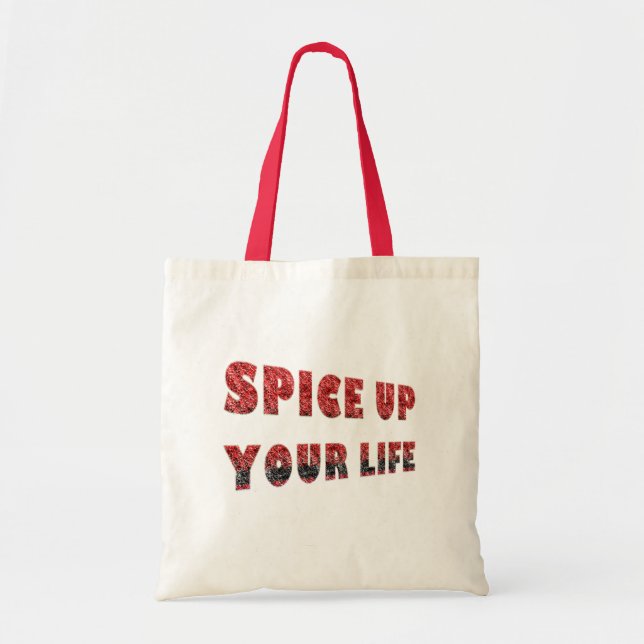 SPICE UP YOUR LIFE TOTE BAG (Front)