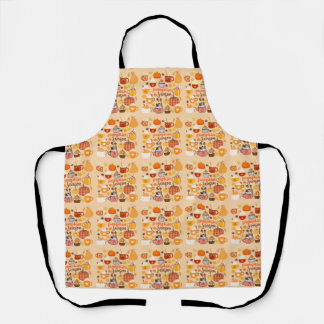 Spiced Pumpkin Season Apron
