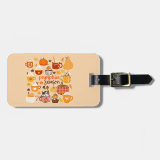 Spiced Pumpkin Season Luggage Tag