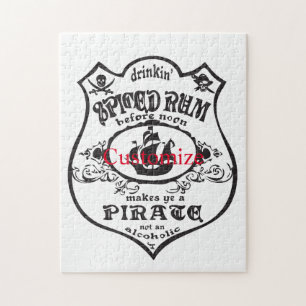 Spiced Rum Pirate Drink Thunder_Cove  Jigsaw Puzzle