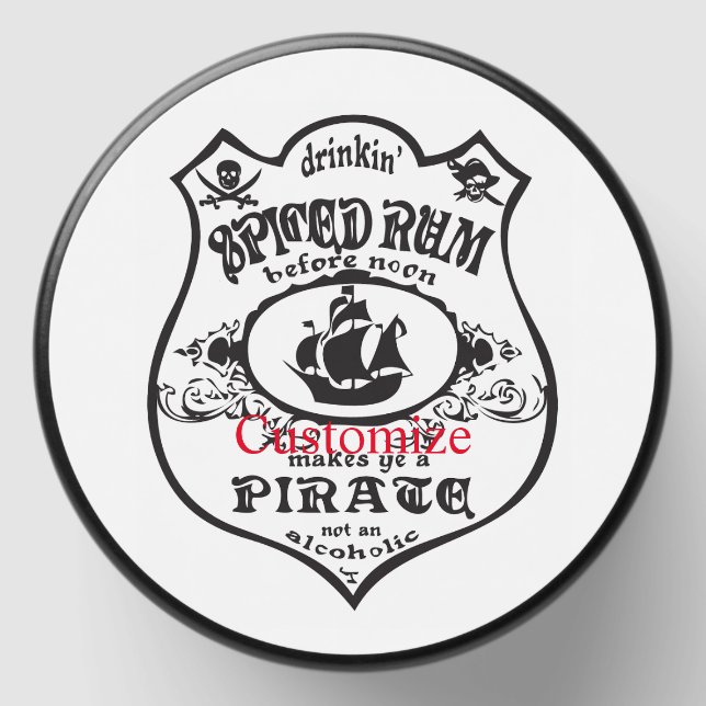 Spiced Rum Pirate Drink Thunder_Cove   Mini Candle Favors (Front)