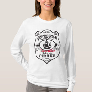 Spiced Rum Pirate Drink Thunder_Cove T-Shirt