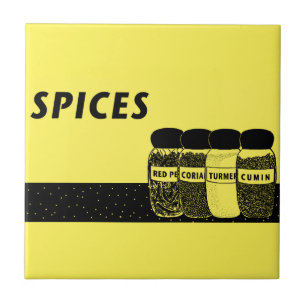 Spices Ceramic Tile
