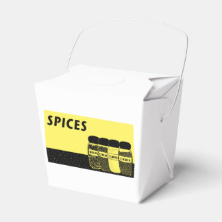 Spices Favor Boxes