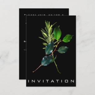 Spices Italian Chef Dinner Hause Rosmarino Lauro Invitation