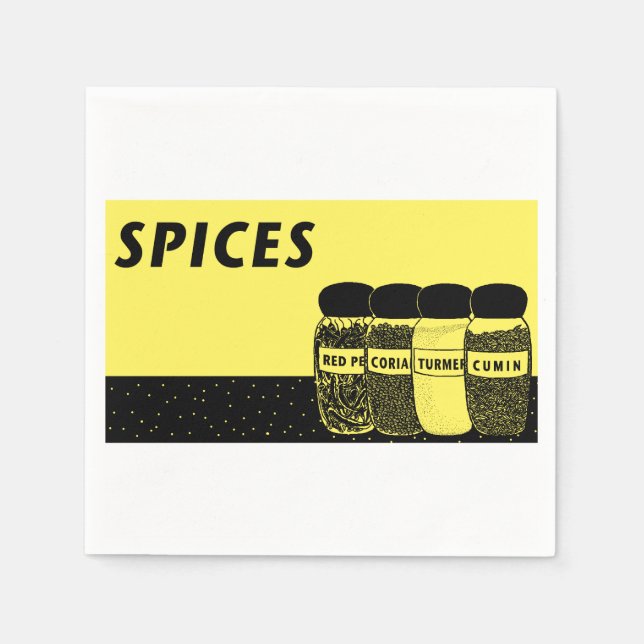Spices Napkins (Front)