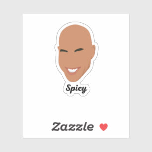 Spicy - ainsley harriott funny sticker