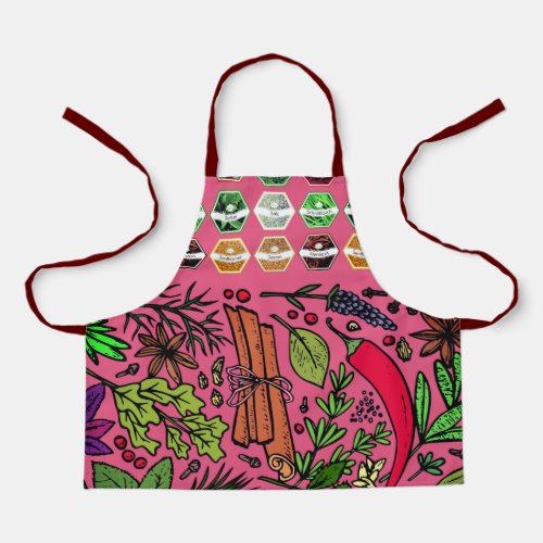 Spicy Baking Barbeque Fun Apron