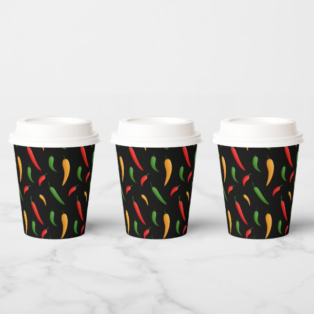 Spicy Chili Peppers Paper cup (Multi)