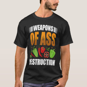 Spicy Food Flavor Seasoning Chili Raglan Baseball T-Shirt