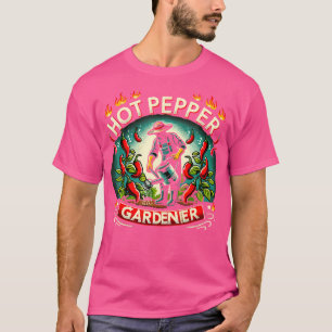 Spicy Food Lover Chili Peppers Chef Spice Scoville T-Shirt