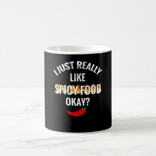 Spicy Food Lover Gift  Chili Lover Hot Pepper Coffee Mug