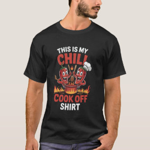 Spicy Food This Is My Chili Cook Off Shirt Mexican