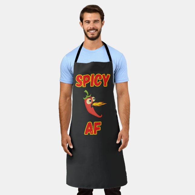 Spicy Hot Pepper AF Apron (Worn)