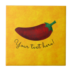 Spicy Hot Southwest Chili Pepper Tile