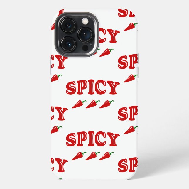 SPICY IPHONE CASE (Back)