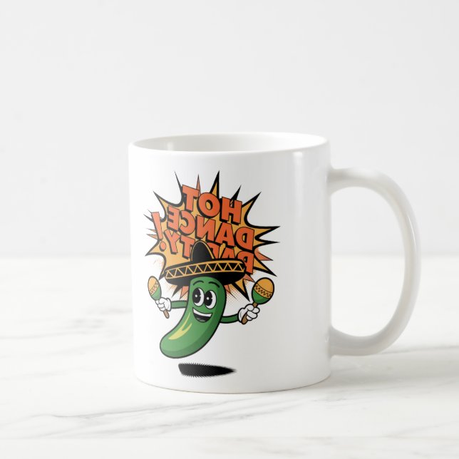 Spicy Jalapeño Fiesta 03 Coffee Mug (Right)
