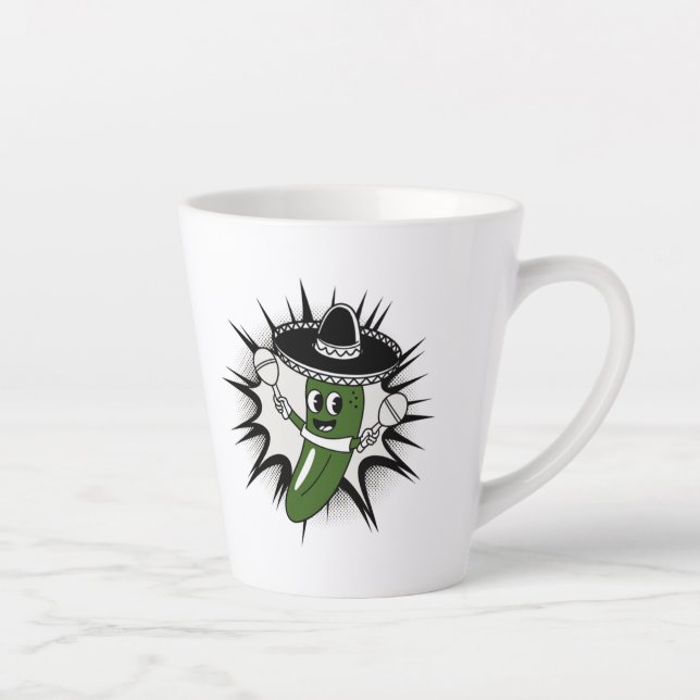 Spicy Jalapeño Fiesta Latte Mug (Right)