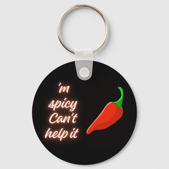 Spicy  keychain (Front)