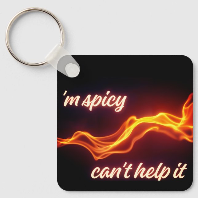 Spicy Keychain (Front)